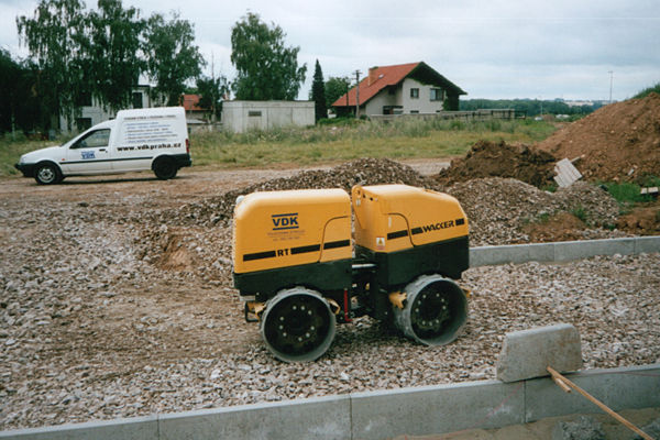 Stroj VDK v nasazení na stavbě — fotografie 13